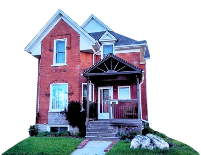 artistic representation of a brick house, the Midtown Counselling clinic.